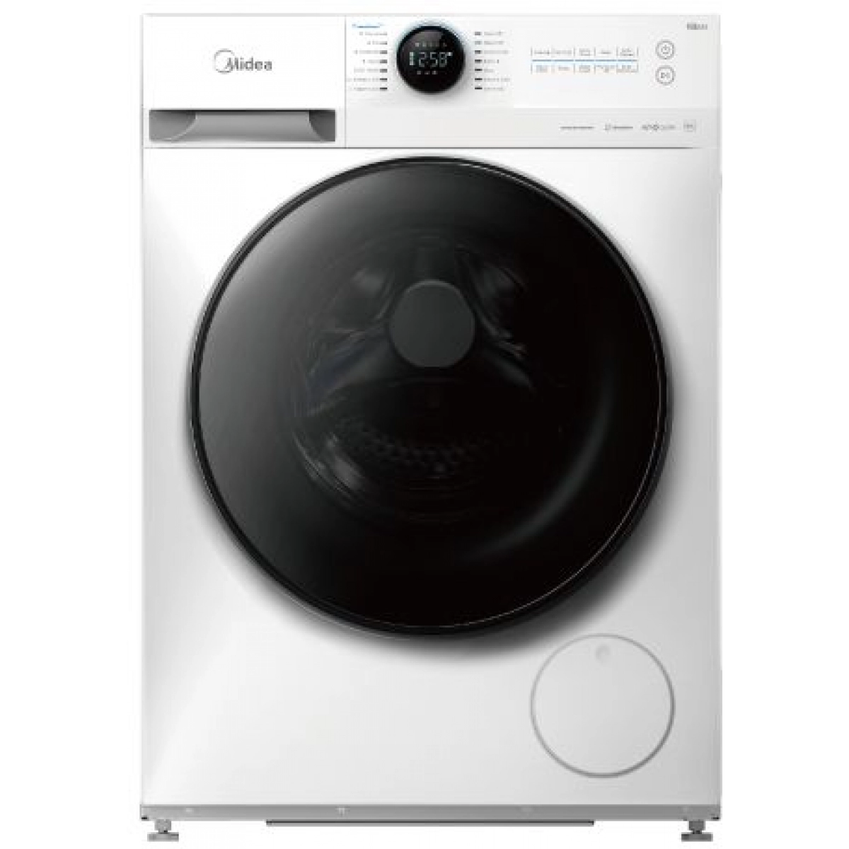 美的 Midea     MFL100S14T‧10公斤/1400轉‧智能變頻蒸氣‧前置式洗衣機-香港行貨-原廠2年全機保養‧