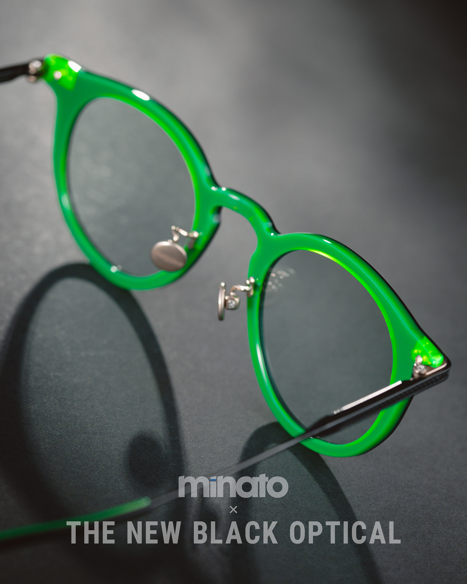 Filton X Minato X The New Black Optical 「A1 」Black neon green 黑螢光綠