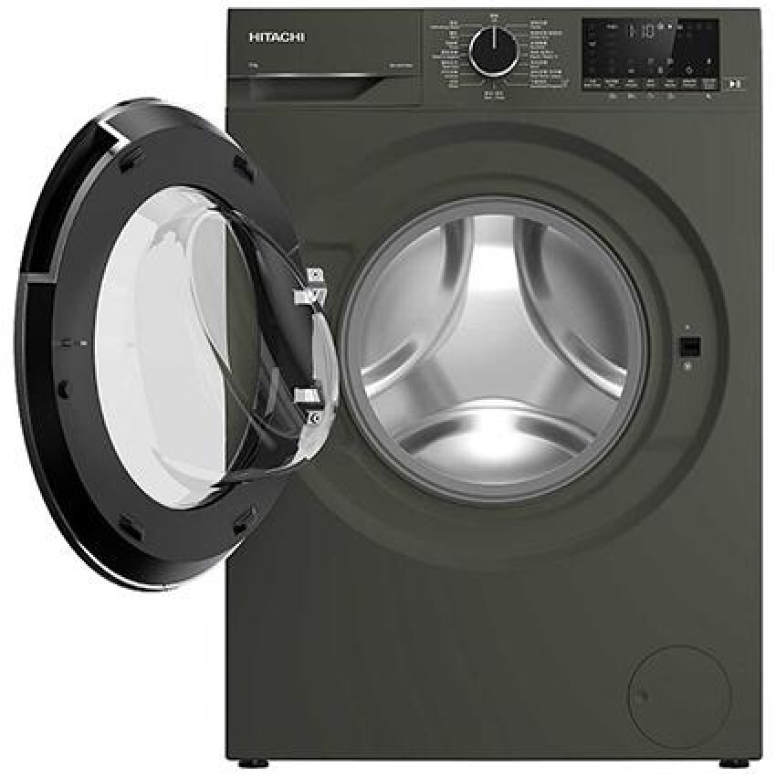 日立 Hitachi   BD-90YFVEM‧9公斤/1400轉‧變頻蒸氣‧前置式洗衣機-香港行貨-原廠2年全機及10年壓縮機保養‧