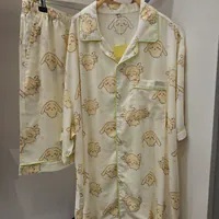 [S] SPAOLIGHT YELLOW [MUNJAKGWI] SMALL AND CUTE SHORT-SLEEVED PAJAMAS, SSP79 (SSP79)