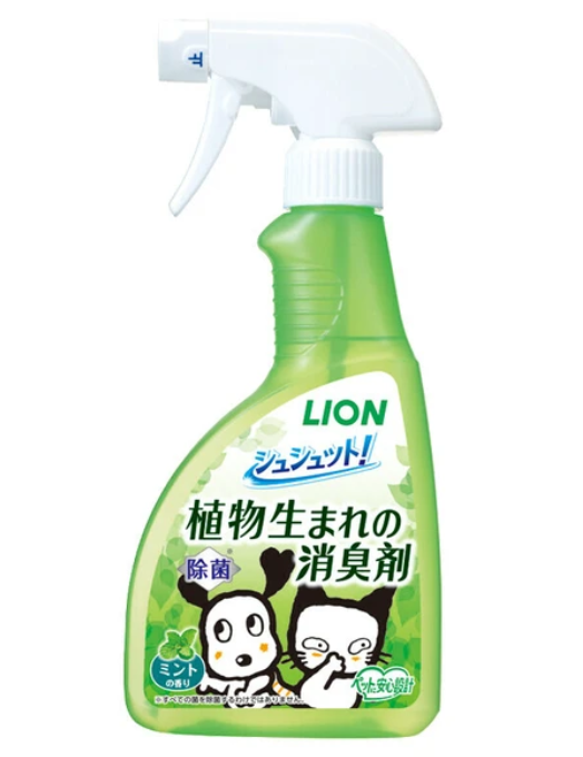 (日本製造) 獅王 Pet Shushutto! 薄荷香味植物性除臭劑 (400ml)