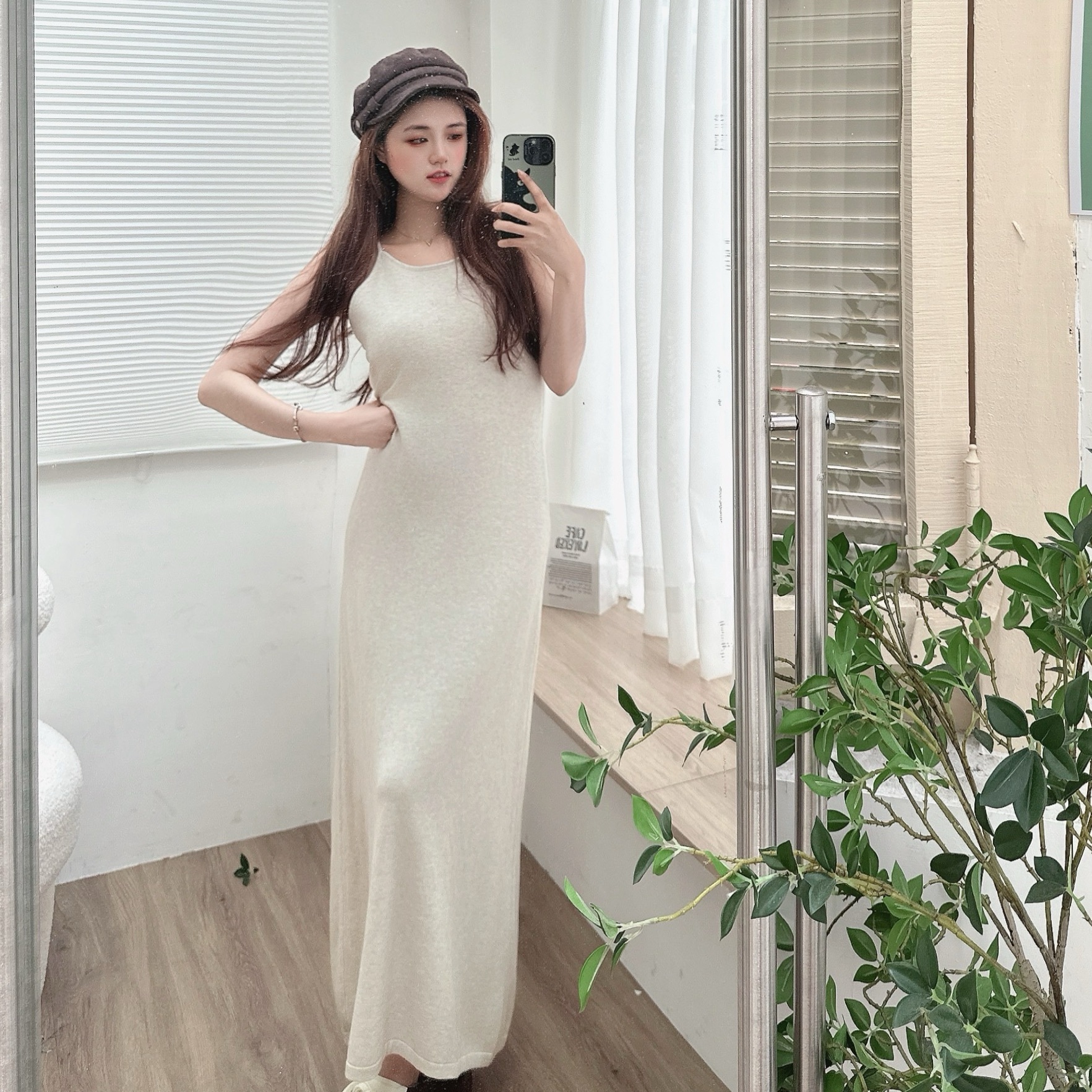 法式赫本針織洋裝/三色