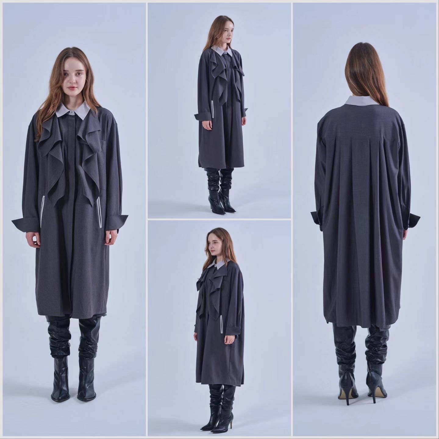 Rumba Ruffle OP Shirt