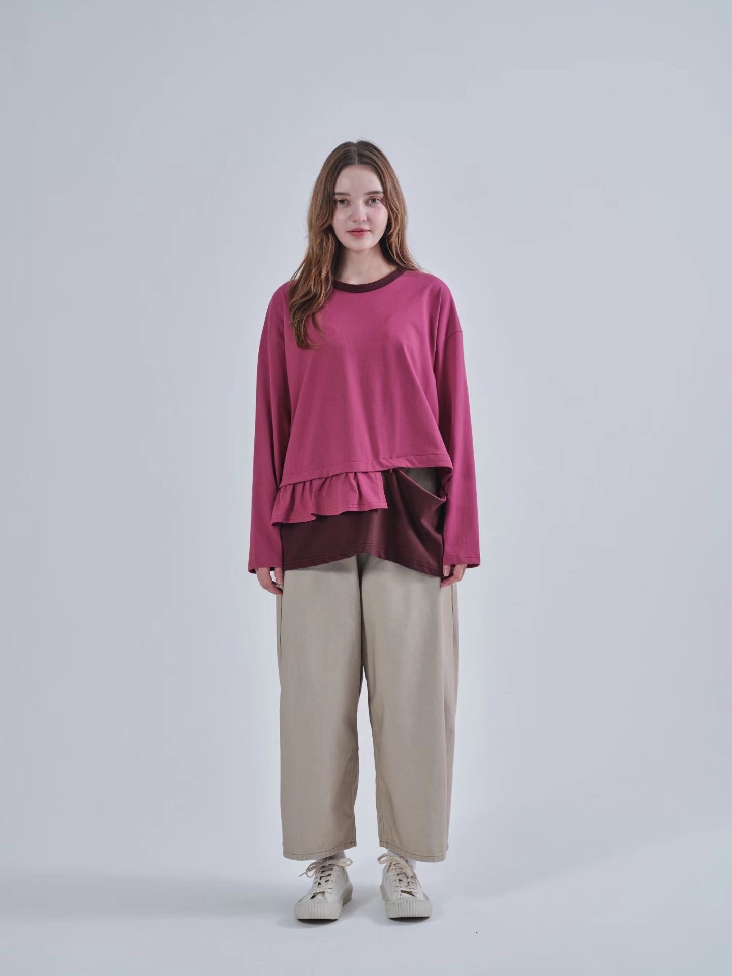 Rumba 拼色pocket Tee