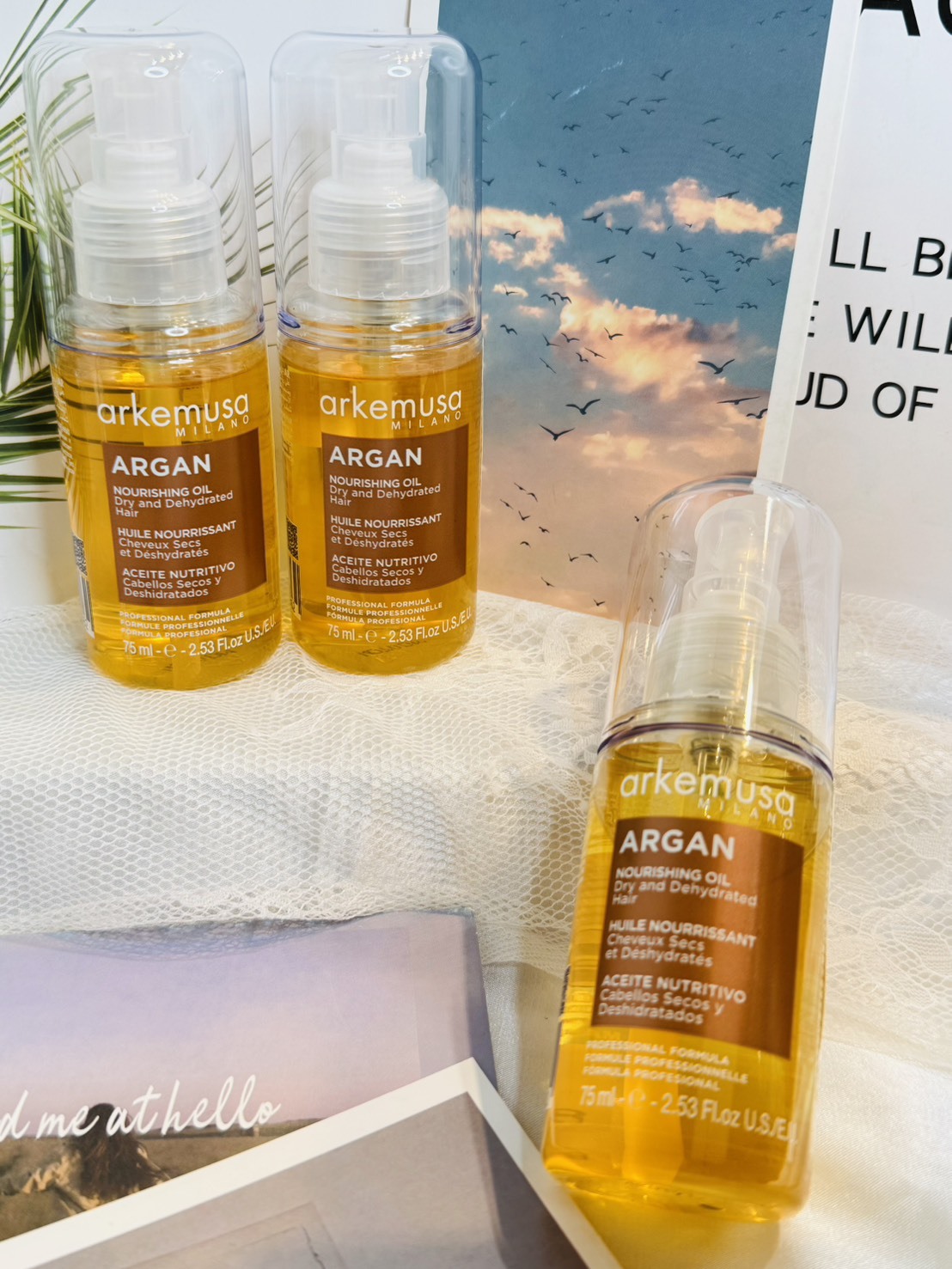 Arkemusa奇蹟瞬效護髮油75ml