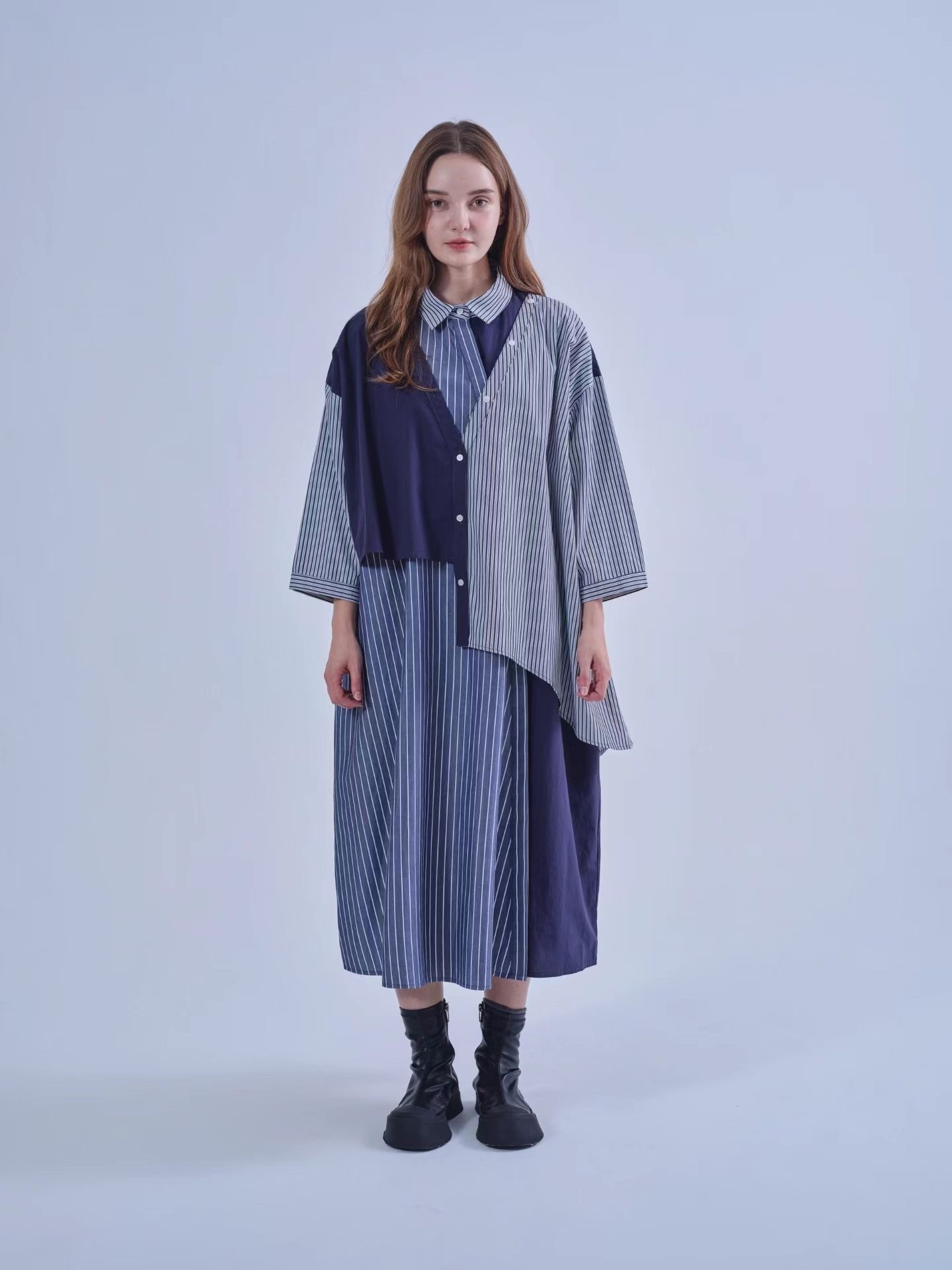 Rumba 假2件shirt OP