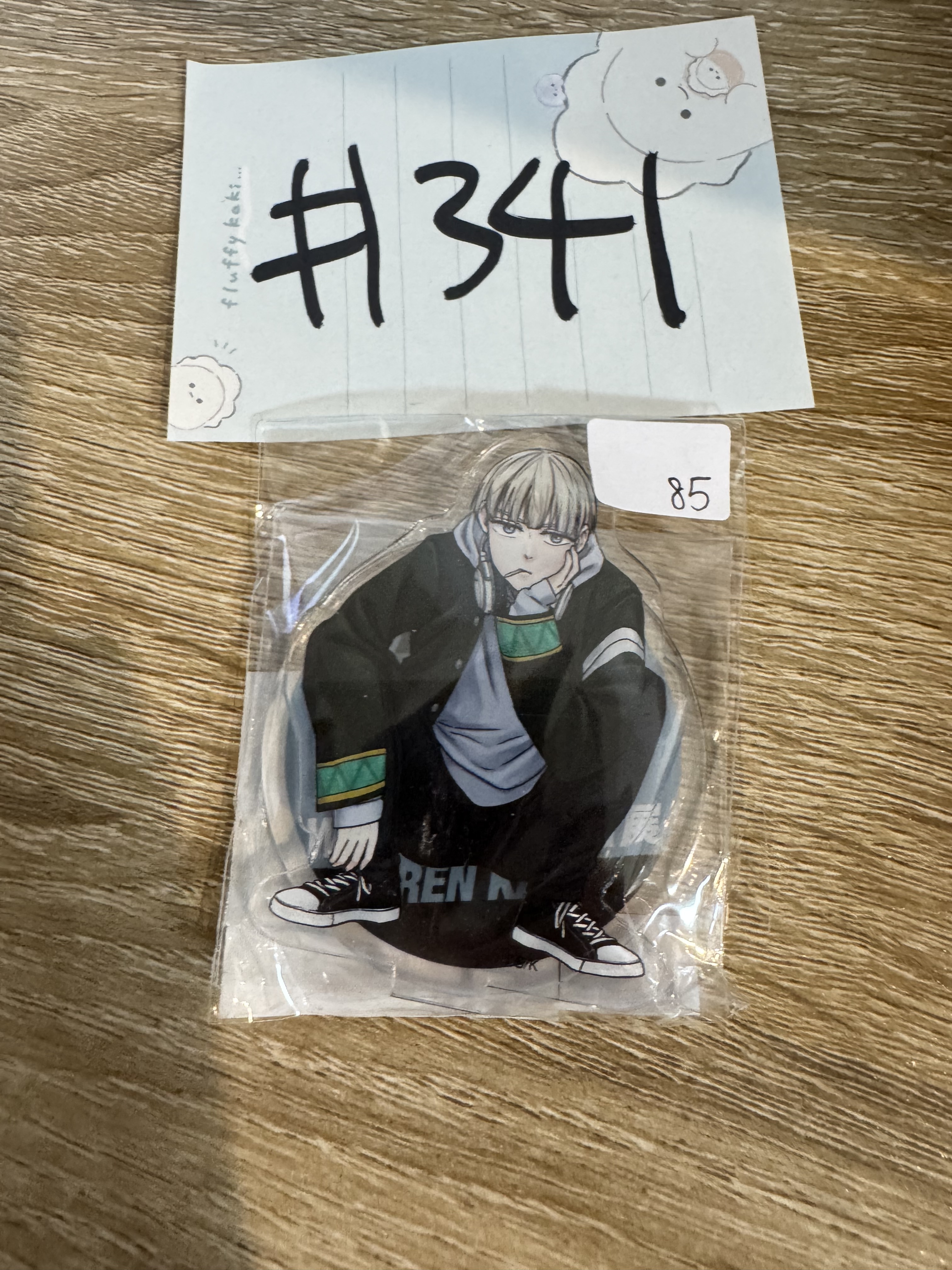 WIND BREAKER 梶蓮  立牌 #341