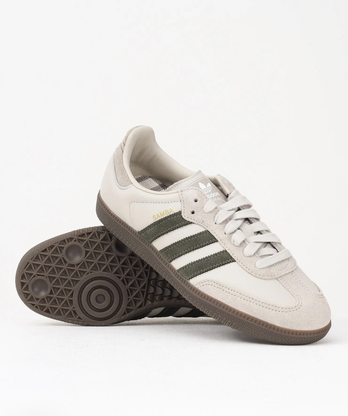 ADIDAS ORIGINALS SAMBA OG 抹茶拿鐵 奶灰 焦糖底 男女鞋 JR0893