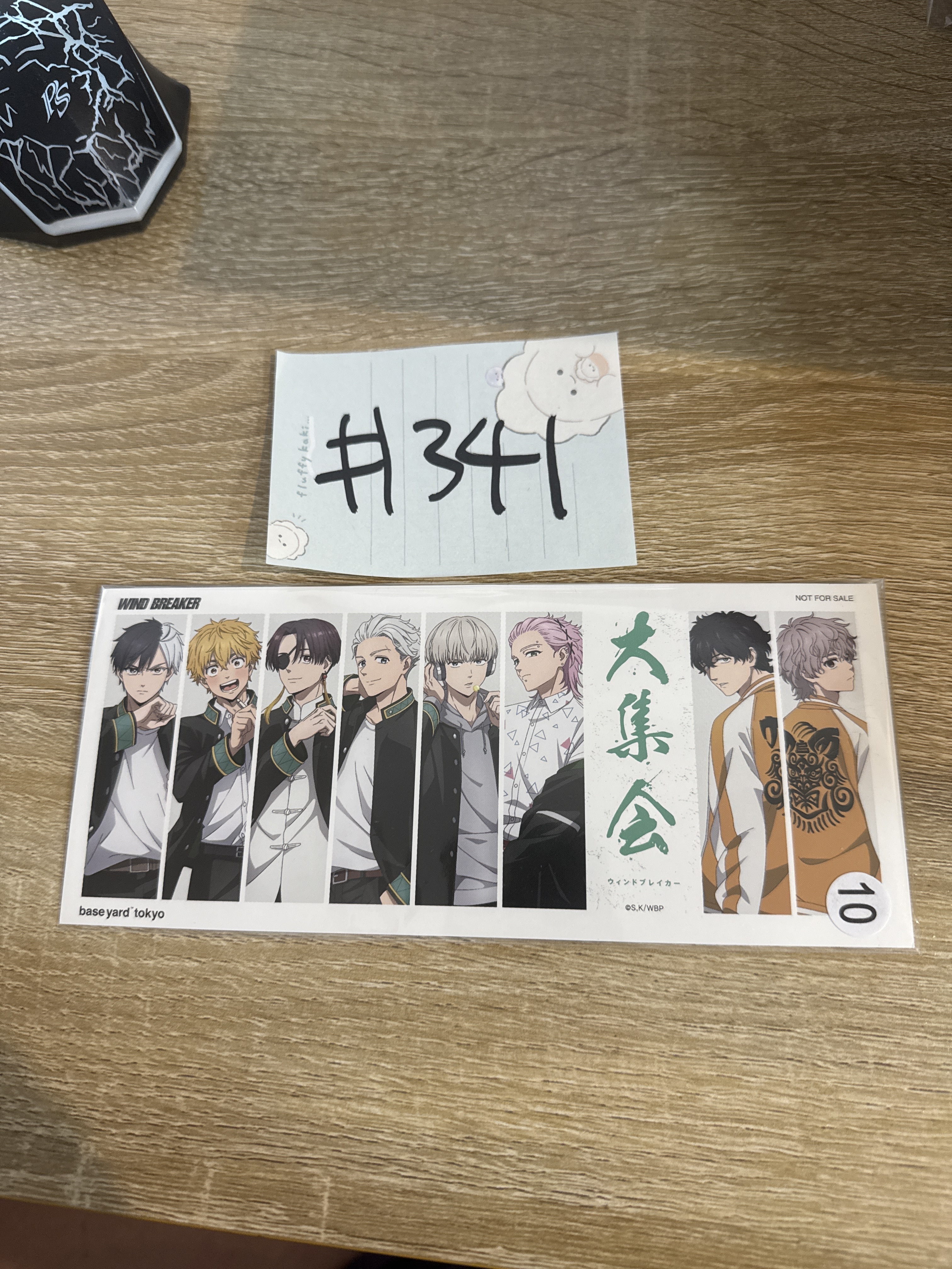 WIND BREAKER 書籤 #341