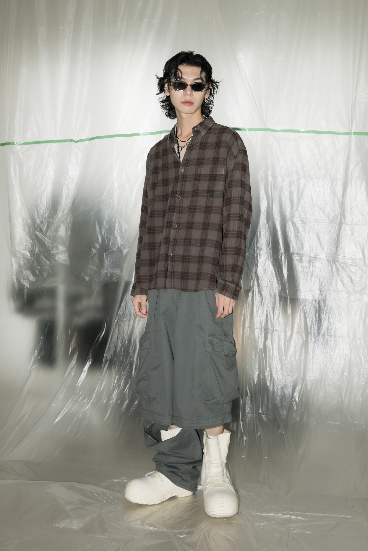 Eddy Pigment Check Shirt #襯衫