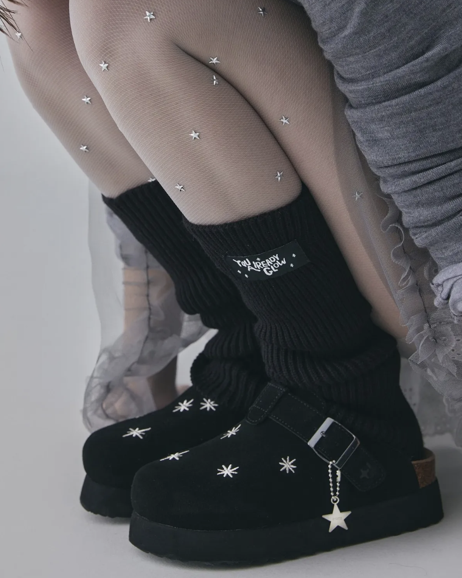 預訂 | Otz x Lofa Seoul Topi Suede Clog 厚底 星星