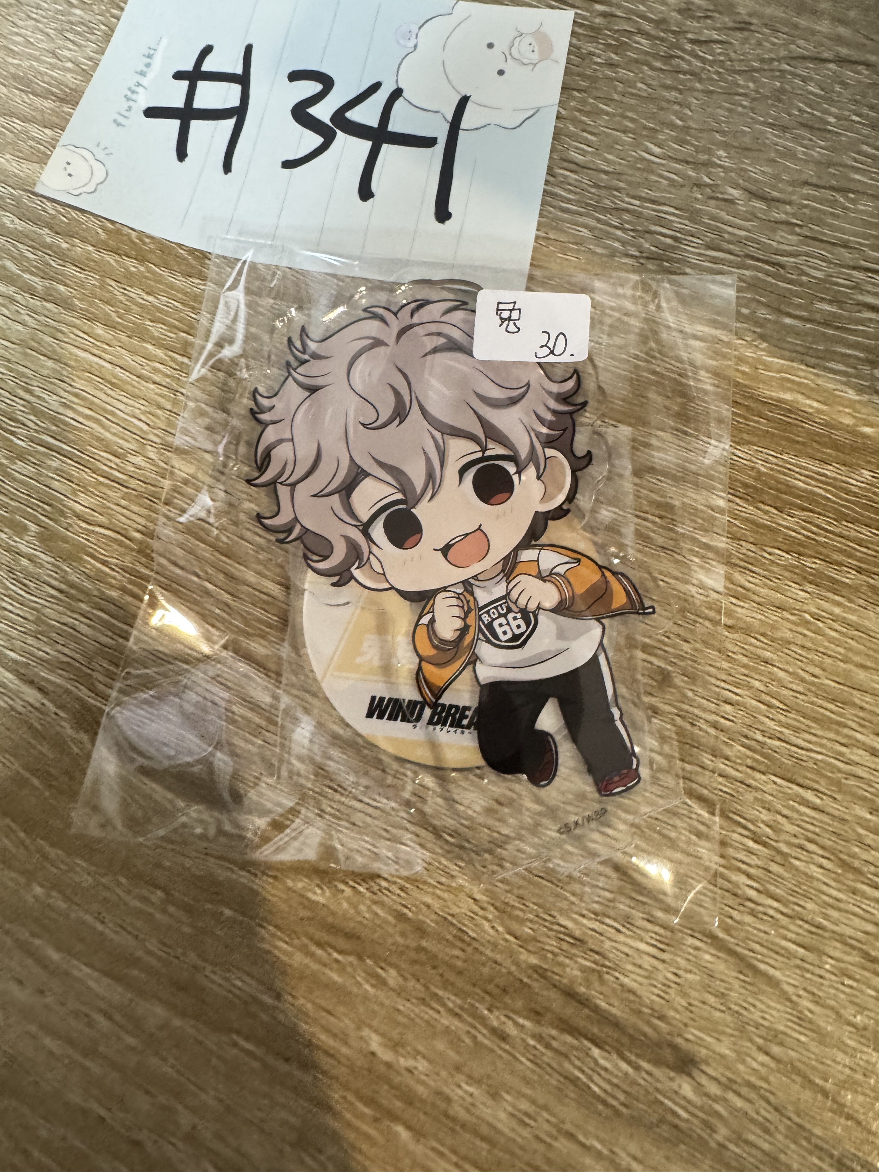 WIND BREAKER 兔耳山  立牌 #341