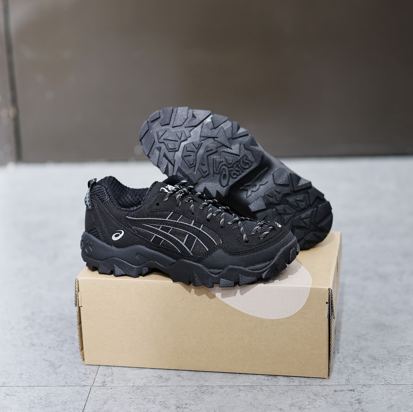 Asics GEL-PICKAX 戶外機能 行山鞋功能鞋 黑色 1203a746-001