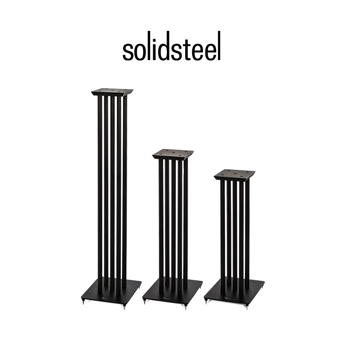 【Solidsteel】NS-7 喇叭架 高72.5公分 書架喇叭用 一對 義大利製 架皇