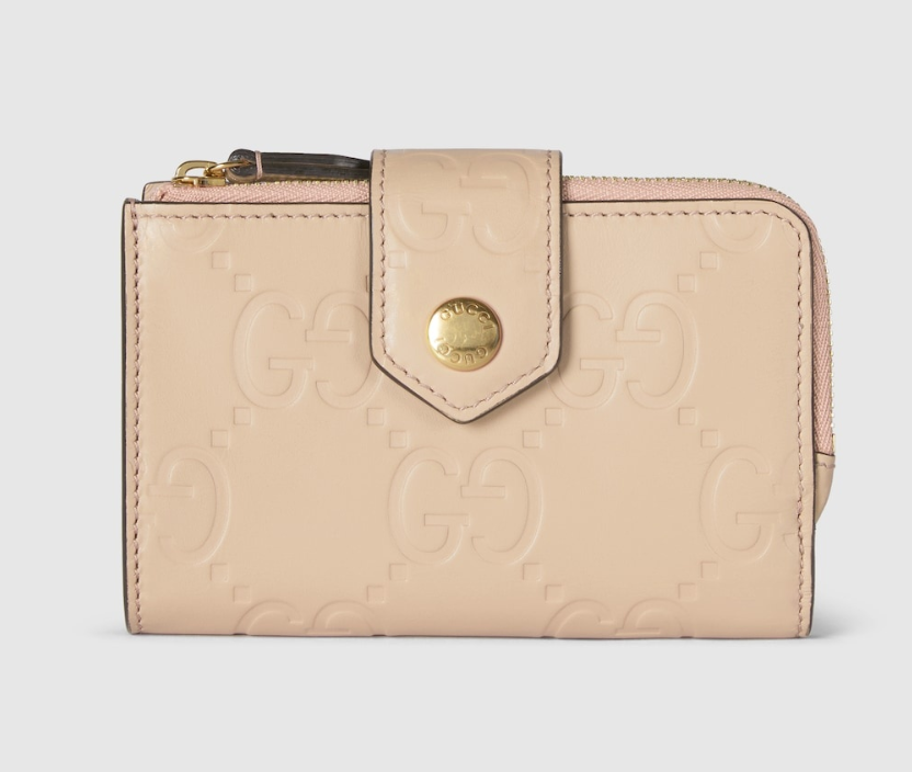 [E] GUCCI BEIGE GILBERT CALF GG, 790131AAC1Q-5701 (EGC202)