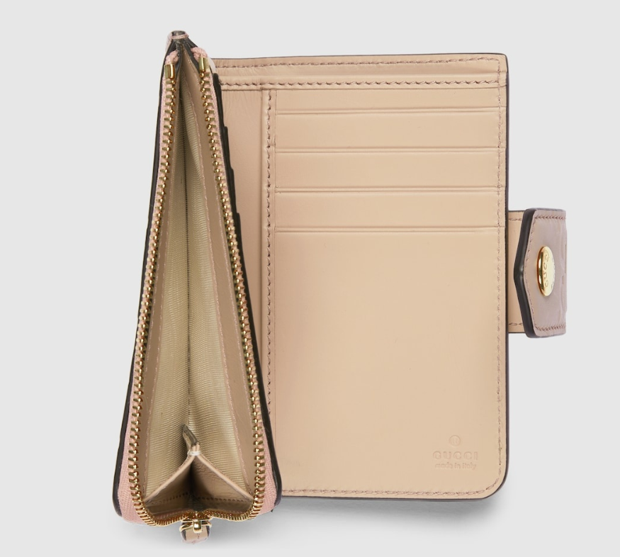 [E] GUCCI BEIGE GILBERT CALF GG, 790131AAC1Q-5701 (EGC202)