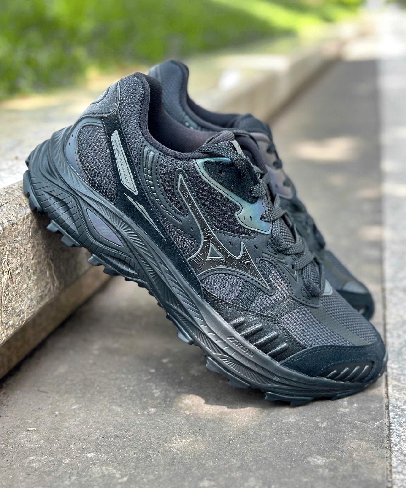 Mizuno Racer ADV BLACK 山系戶外跑鞋  D1GH241201