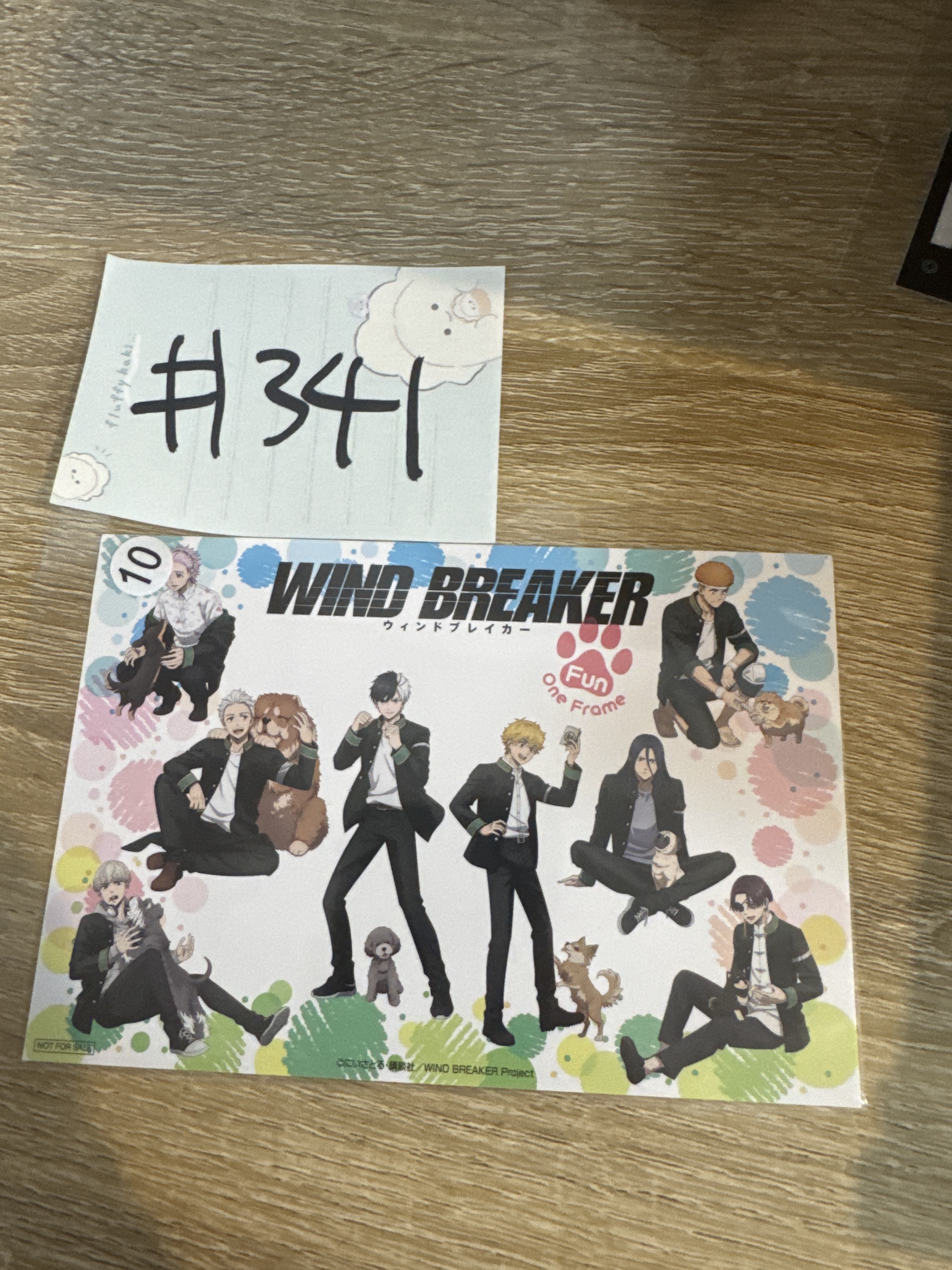 WIND BREAKER 明信片#341