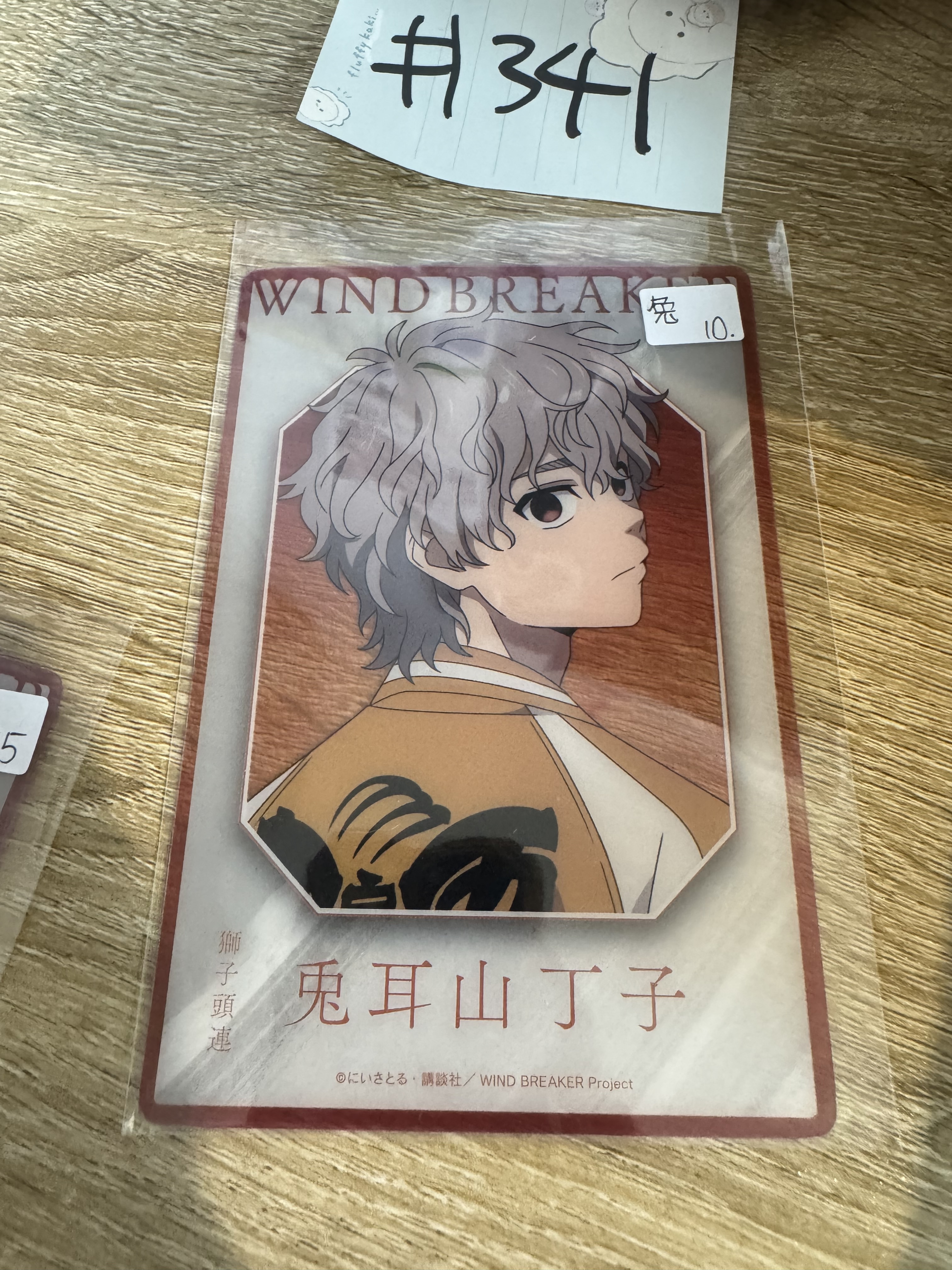 WIND BREAKER 兔耳山 膠卡#341