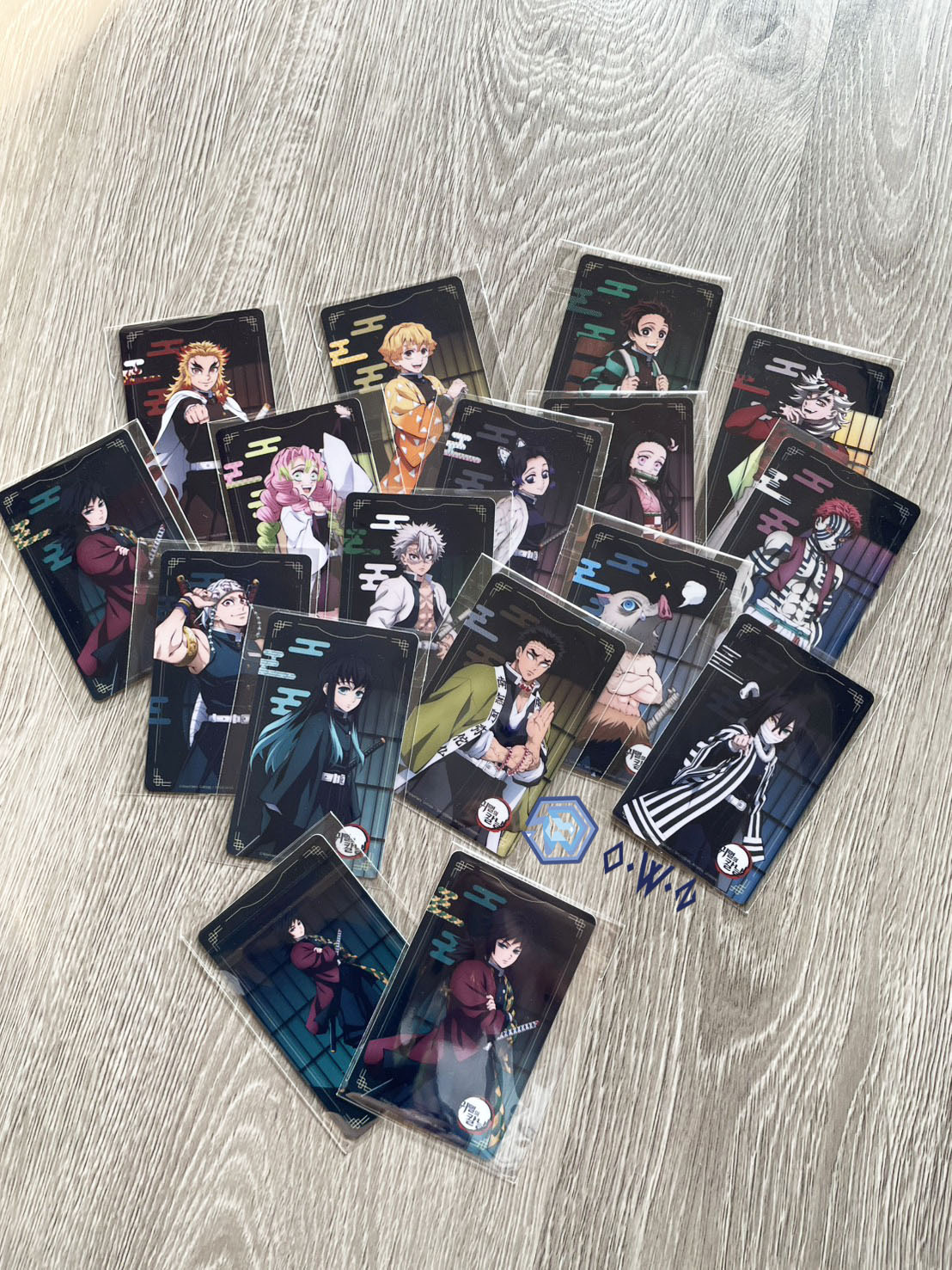 【OWN】鬼滅之刃 韓國限定 雙面小卡 卡片 拍貼照 四格照 照片 大照 限量 限定 多款 目錄請看簡介圖