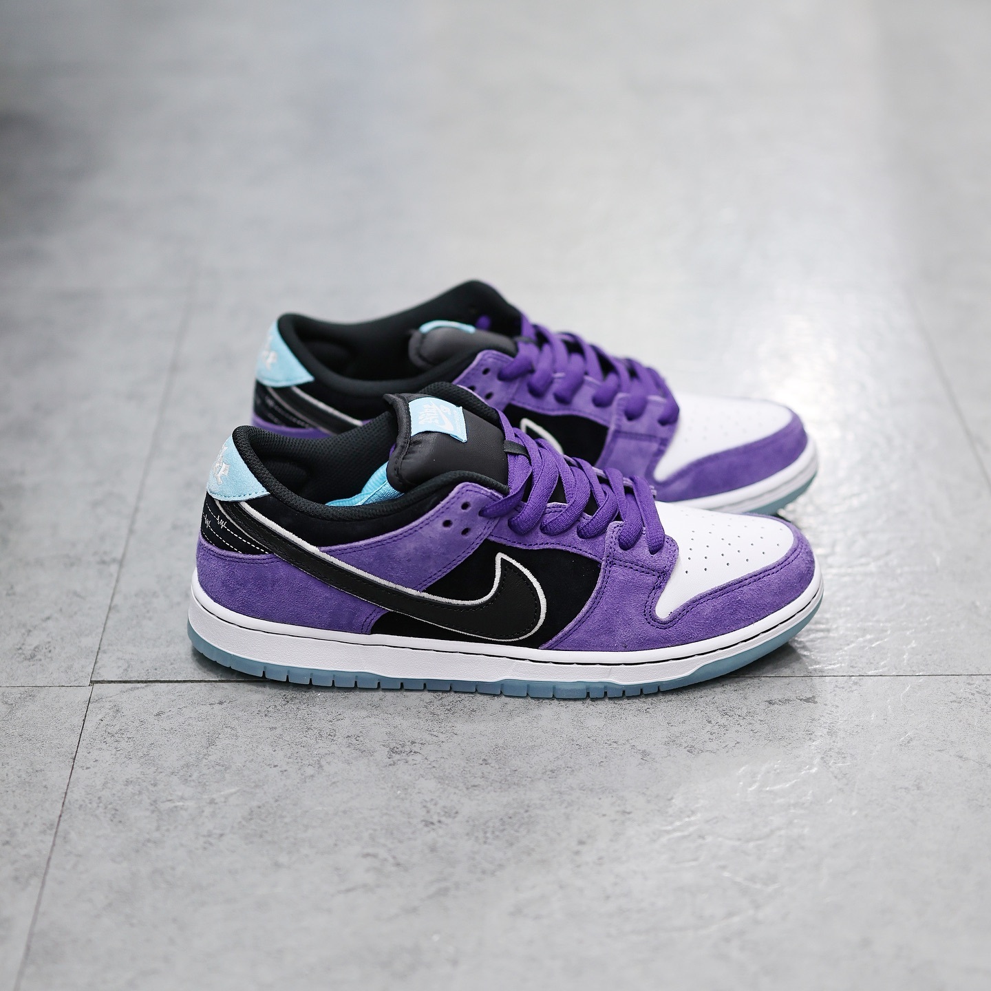 Havley Wilson x Nike Dunk SB DUNK LOW PRO 黑紫 HJ0513-500