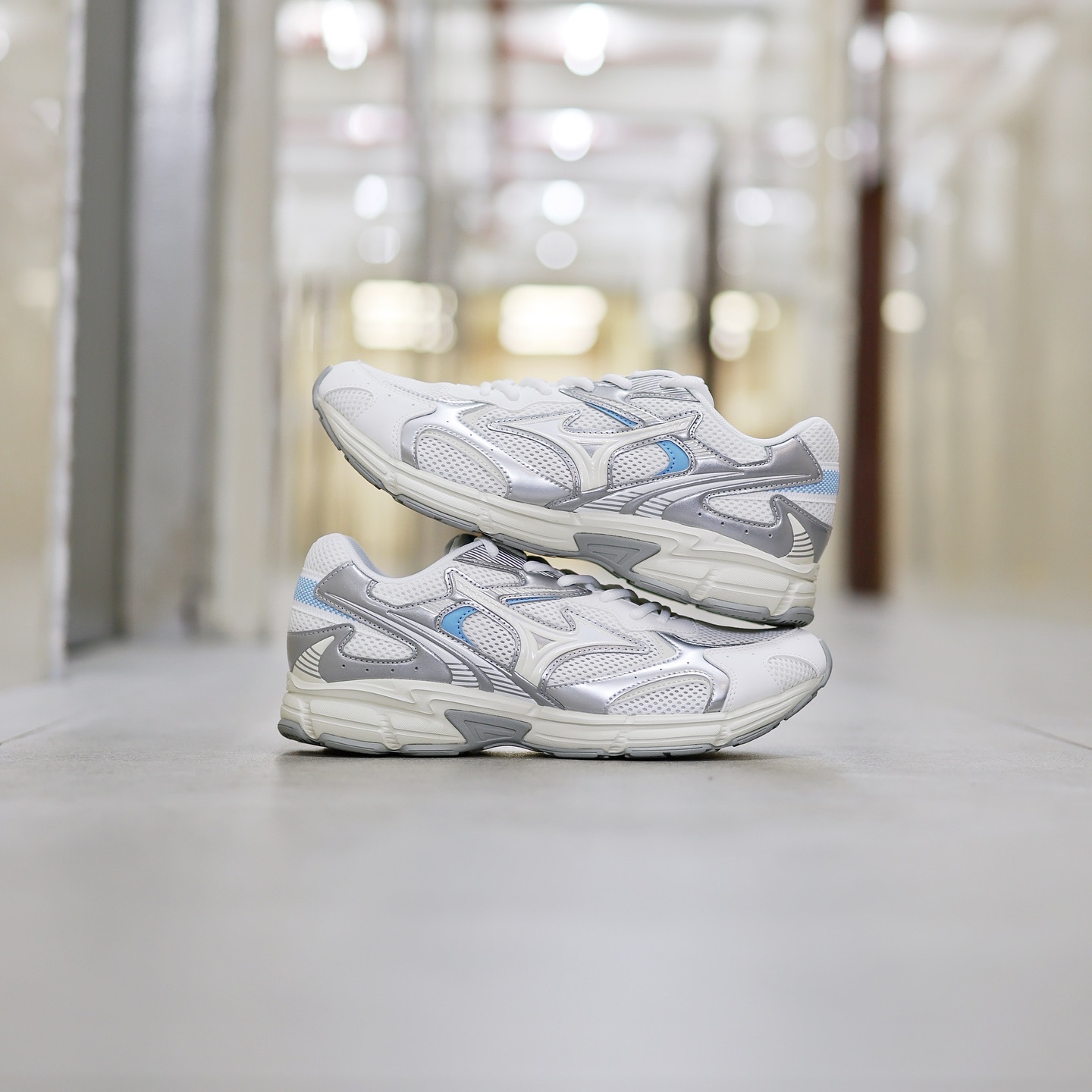 Mizuno Cyclone Speed 2K Silver White Blue 白銀藍D1GH22291