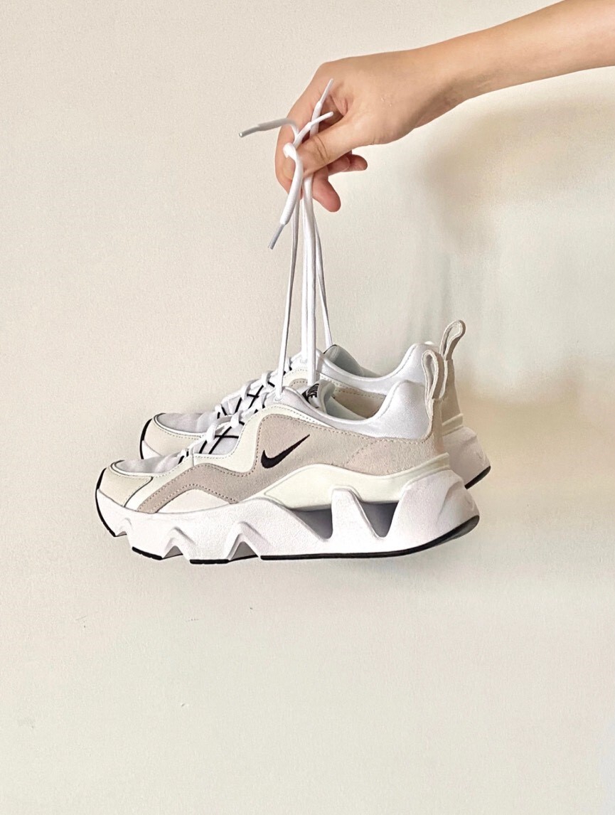 <經典款大降價-現貨> NIKE RYZ 365 米白 孫芸芸 增高 厚底 麂皮 鋸齒底 慢跑 BQ4153100