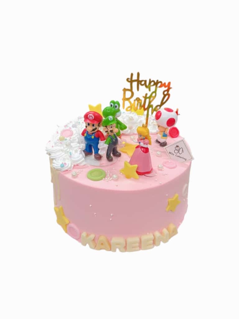 MARIO 瑪利奧公主款  主題蛋糕