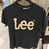 [S] LEE NAVY BIG TWITCH LOGO T-SHIRT, LE2502ST01NA0 (SZZ764)