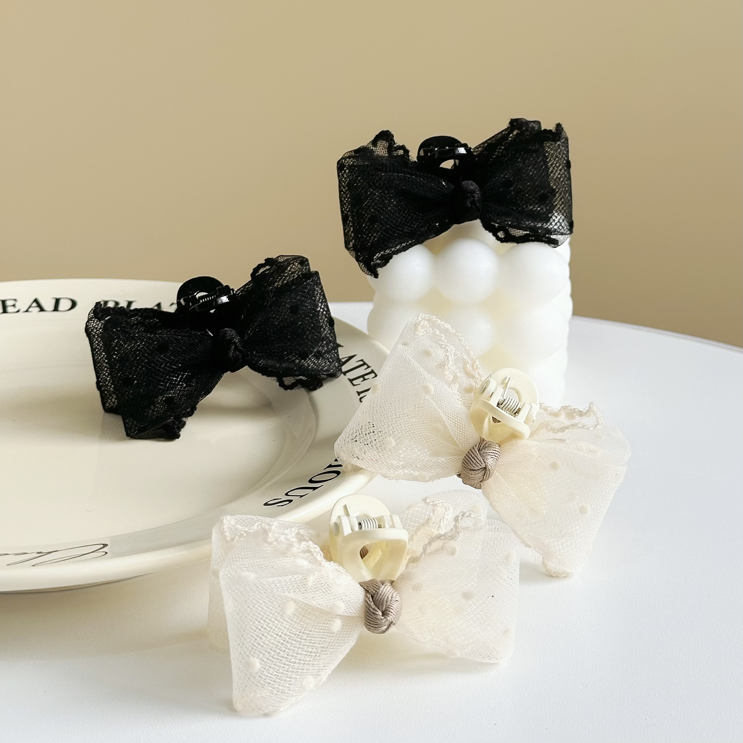 Z302蝴蝶結對夾【一組】