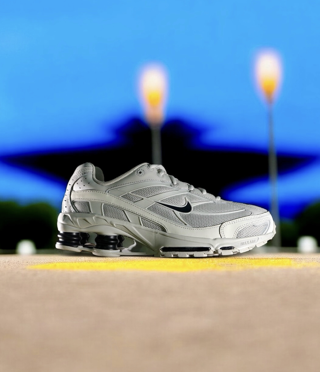 【APAIR】預購 NIKE SHOX ride 2  灰白 黑勾 海外限定 彈簧鞋 II7635-002
