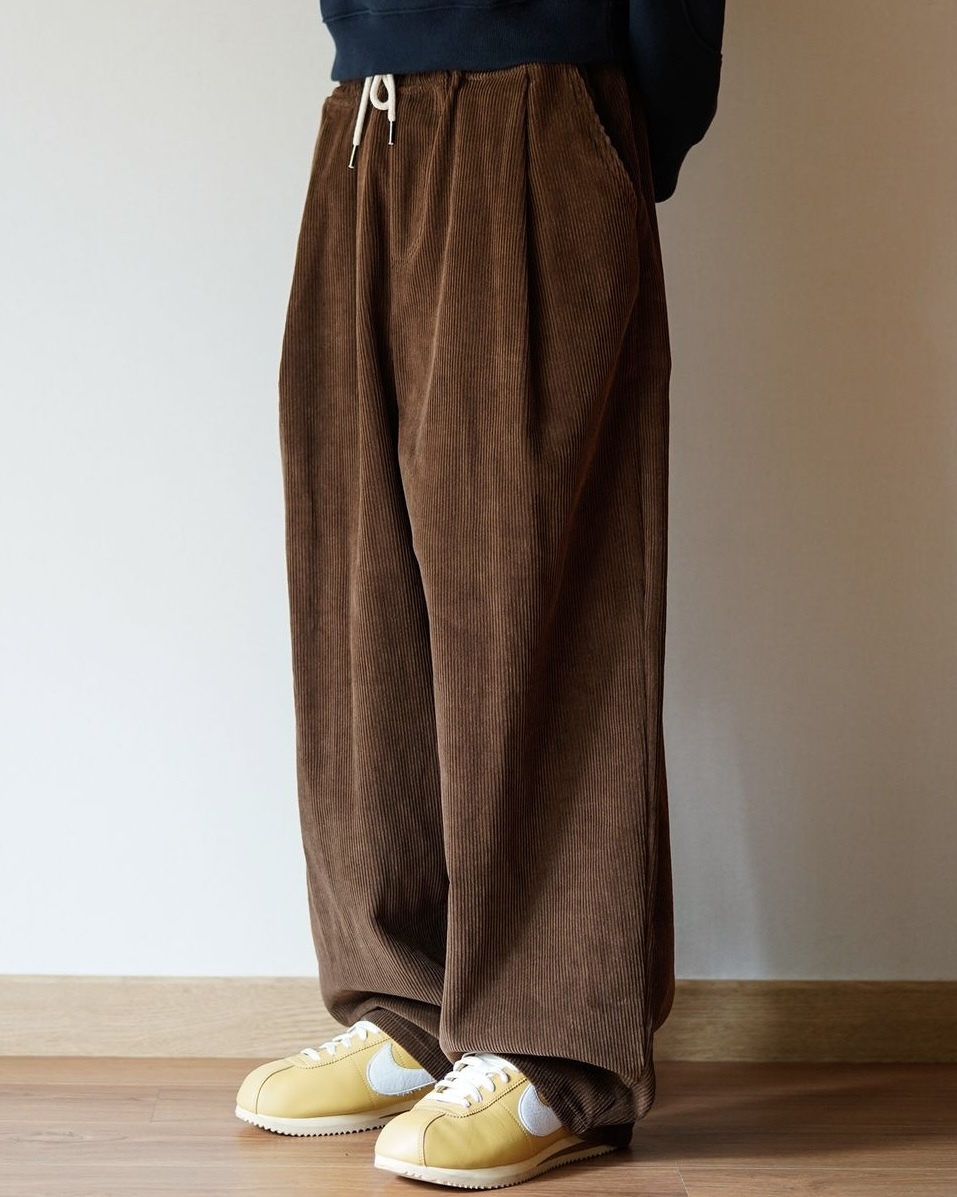 <預購> 韓國WV PROJECT Maple燈芯絨氣球寬褲