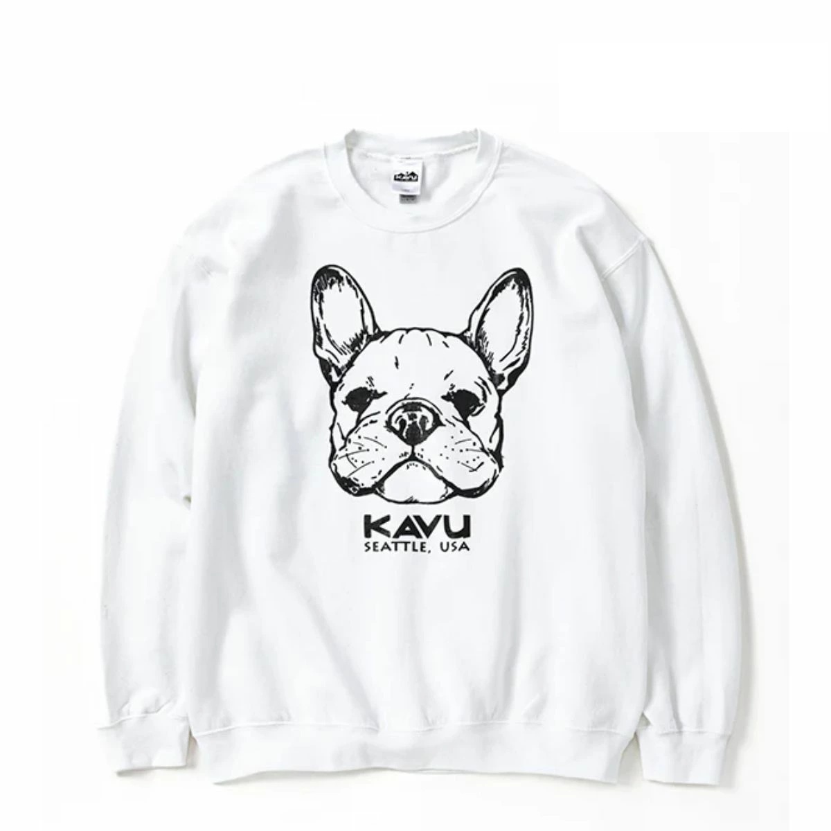 KAVU 日版 Dog Sweat #19821944 ( 010 White ) #厚版
