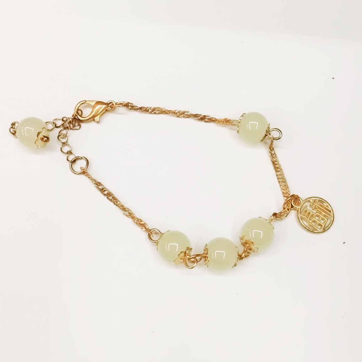 福&白玉手鍊【十方】155129