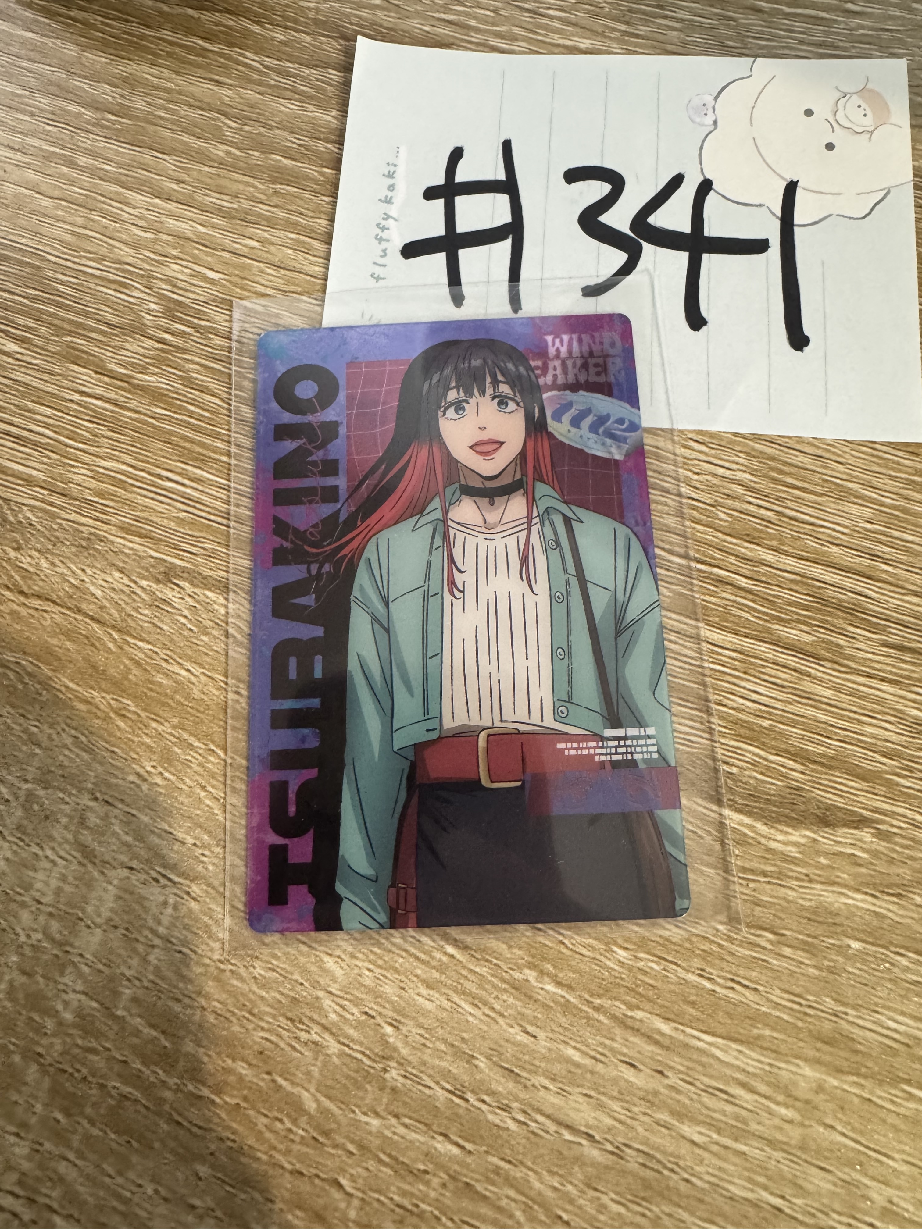 WIND BREAKER 樁野 小卡#341