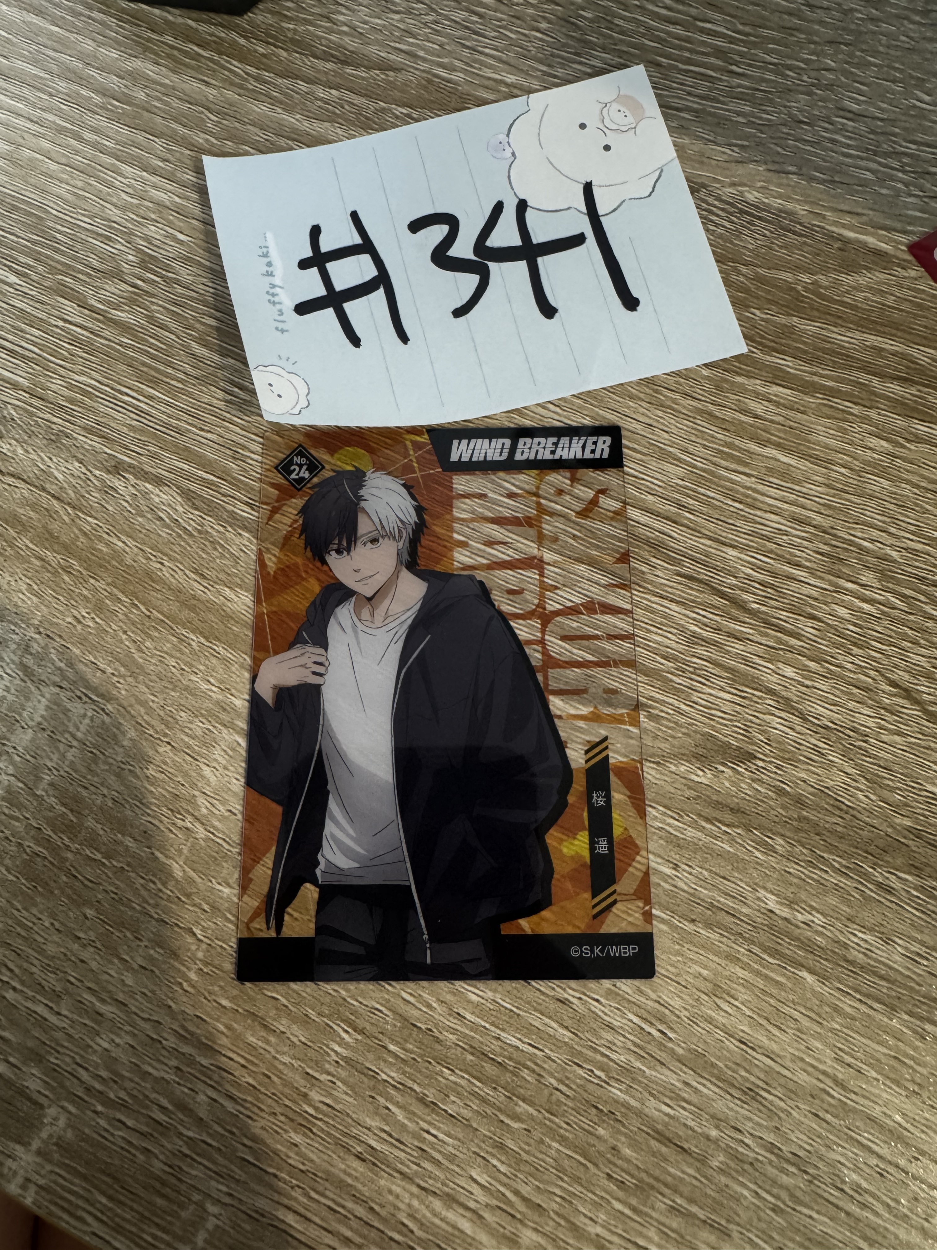 WIND BREAKER  櫻遙 小卡#341