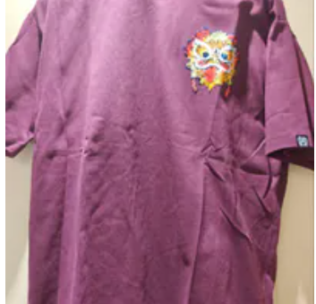 [S] HEA PURPLE SHORT-SLEEVED T-SHIRT, H5SAA01N510166-J1 (SZZ782)