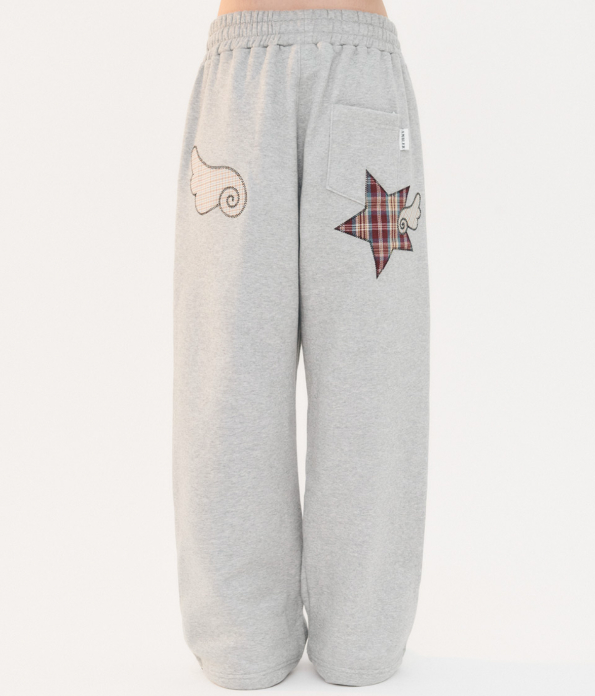 ambler - Angel Star Patch Pants (Melange)