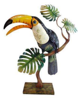 鐵藝-桌上巨嘴鳥桌飾