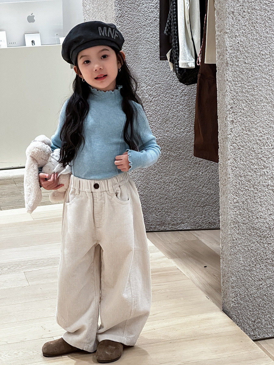 柔軟親膚甜美高領針織上衣