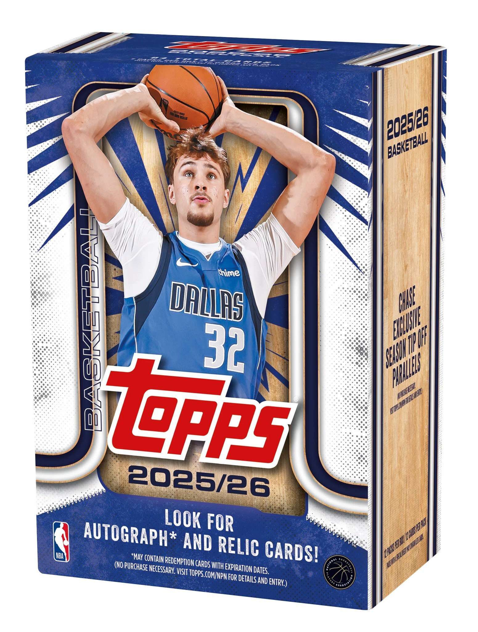 2025-26 Topps Basketball - Value Box NBA球員卡 盒裝組