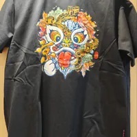 [S] HEA BLACK SHORT-SLEEVED T-SHIRT, H5SAA01N510050-D1 (SZZ785)