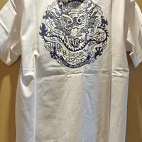 [S] HEA WHITE BIG PRINT IZZUE X HEA T-SHIRT, I5SAA012510505-C1 (SZZ787)