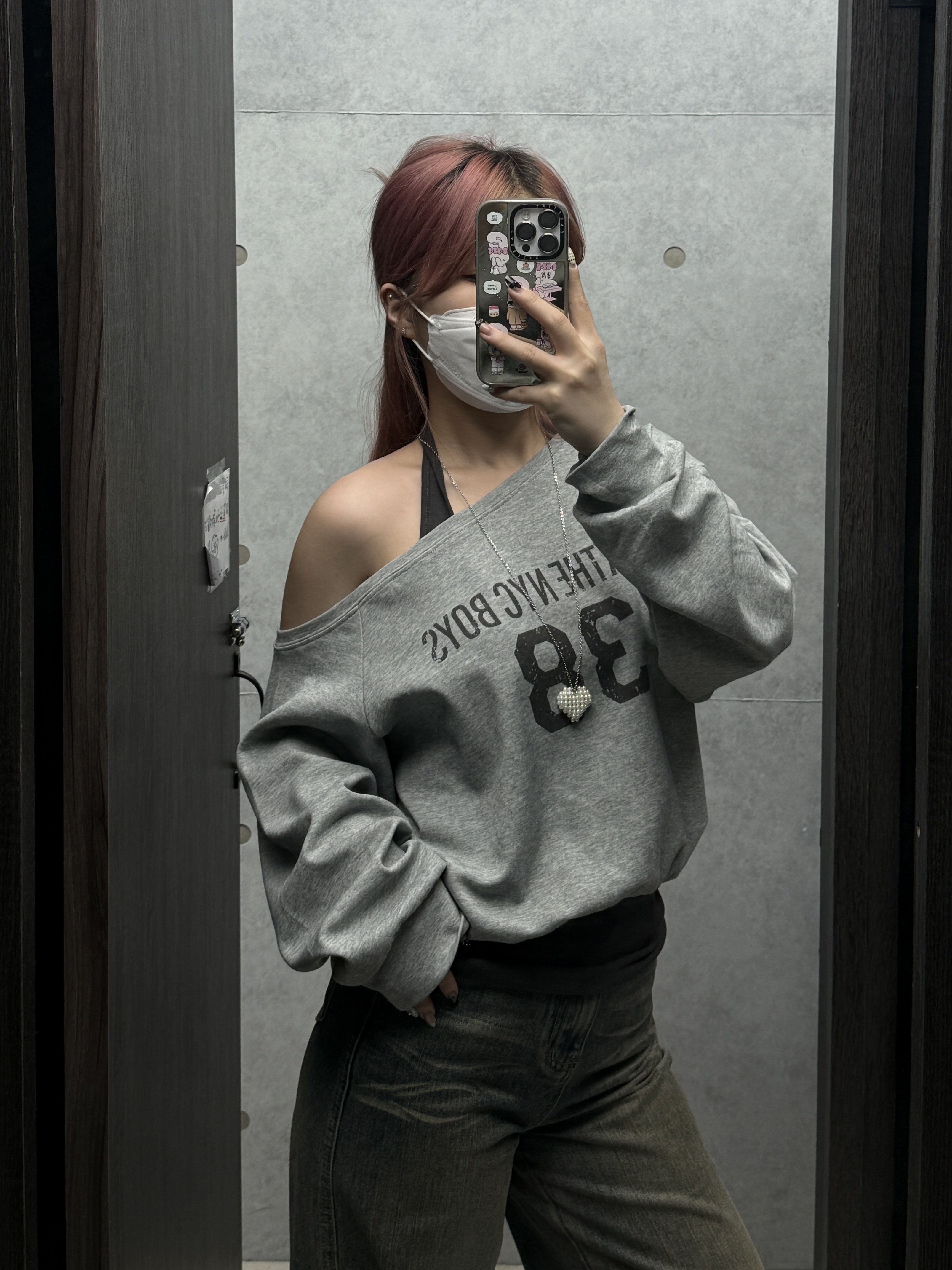 輕鬆出街運動38假兩件上衣