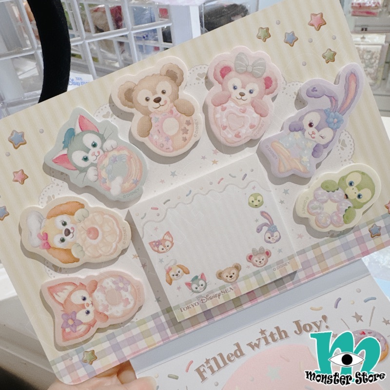 Duffy Shellimay Gelatoni Stellalou Cookieann Olumei Linabell備忘紙 (9入)
