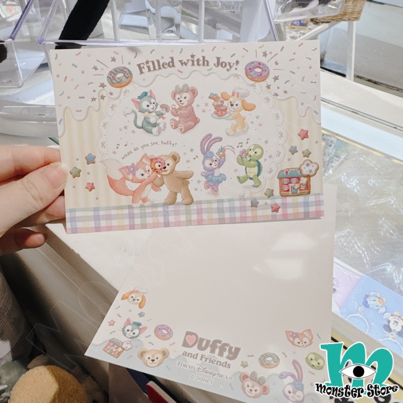 Duffy Shellimay Gelatoni Stellalou Cookieann Olumei Linabell明信片連貼紙