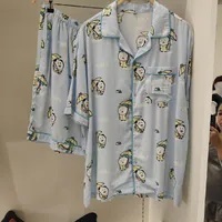 [S] SPAOLIGHT BLUE SPAO X JOKE BEAR PAJAMA SET, SSP87 (SSP87)