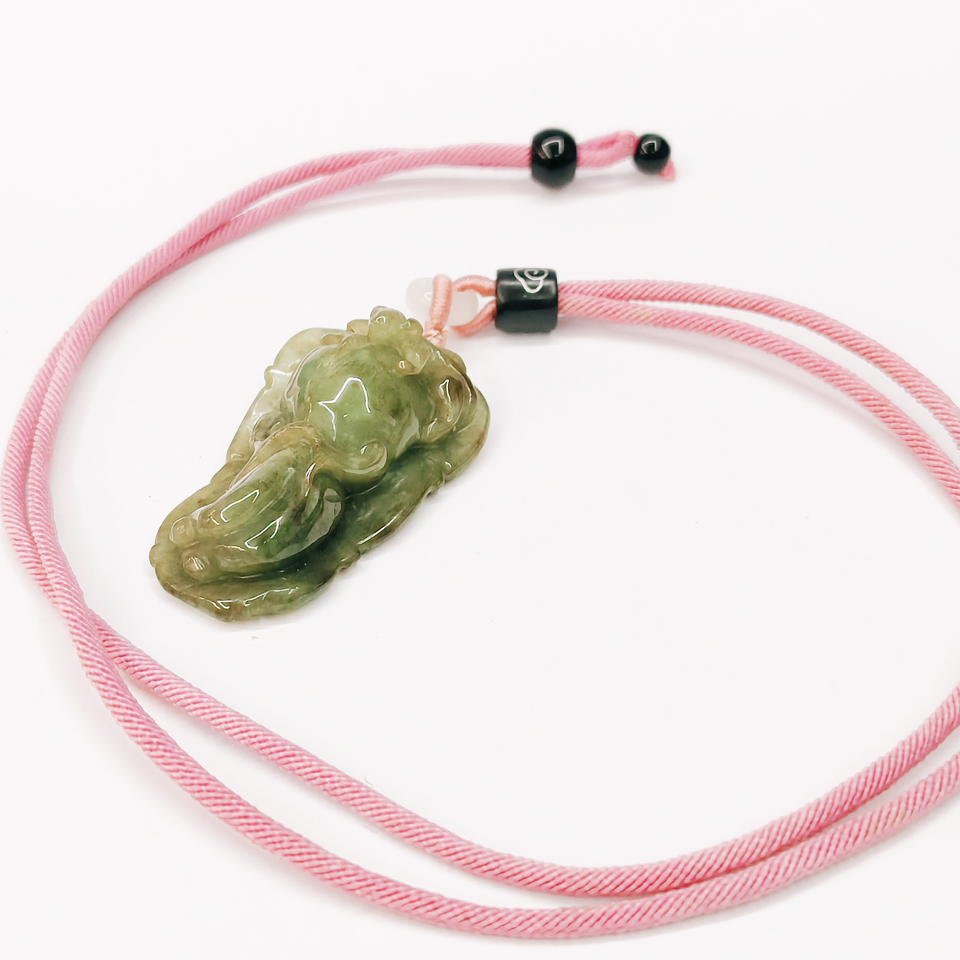 一夜致富{油清}玉珮中國結項鍊【十方】155140