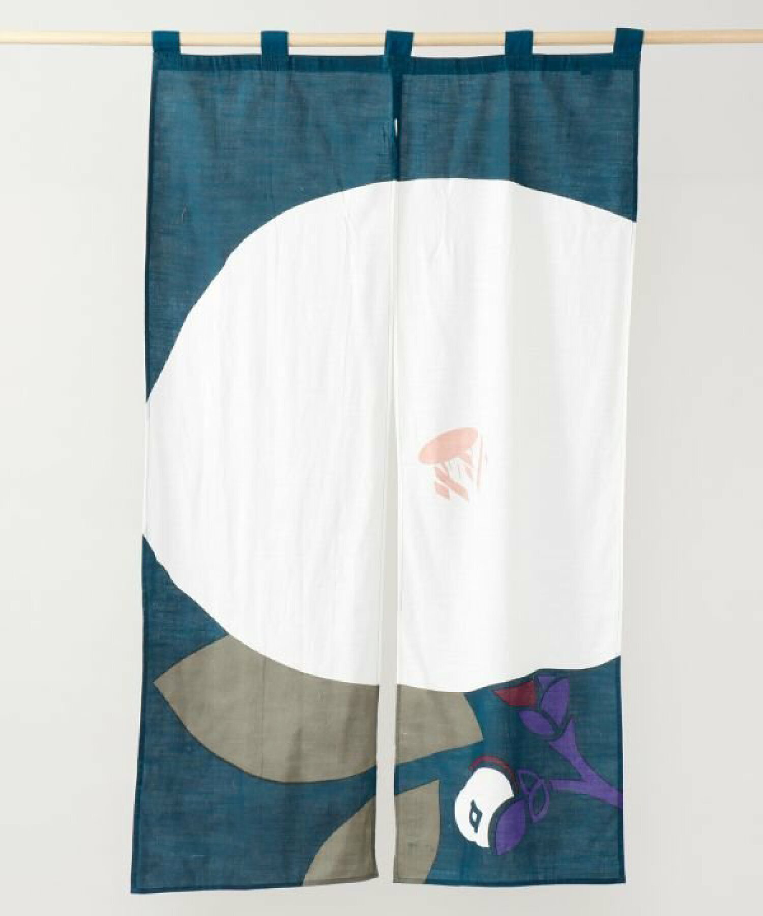 日式暖簾 椿樹白 長暖簾 純棉門簾 三色｜日本カヤ KAYA