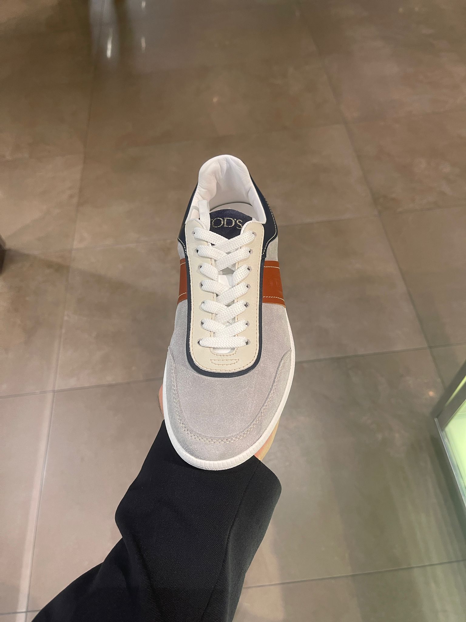 Tods shoes Suede Sneakers Grey XXW68